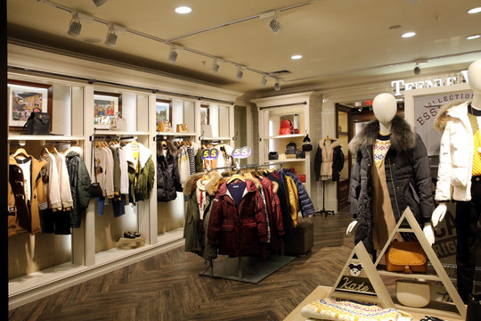 服装店插图 时尚零售业的视觉叙事