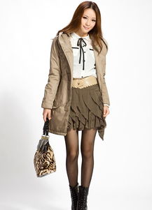 2011新款秋冬装 中长款韩版修身棉衣，气质与温暖的完美结合